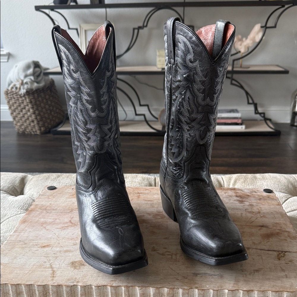 Dan Post Brown Leather‎ Cowboy Boots